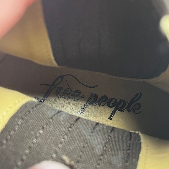 Free People Frontier Chelsea Boots Ankle Western Cowgirl Brown Suede 36 / US 6 - Picture 7 of 8